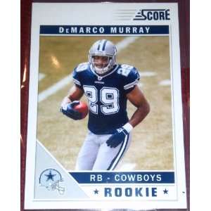 # 329 DeMarco Murray RC   Dallas Cowboys (field in background) (RC 