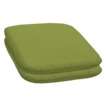Room Essentials™ 2 Piece Outdoor Seat Pad/Dining Cushion Set   Green
