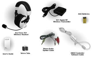 Turtle Beach Ear Force X31 Gaming Headset for Xbox 360  