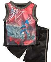 Clubhouse Kids Set, Little Boys Spiderman Web Slinger Tank and Shorts