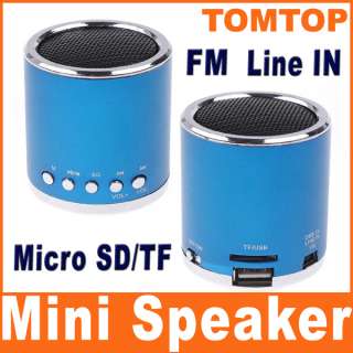 Mini Speaker Amplifier Micro SD TF Card  Player USB Disk FM Radio 