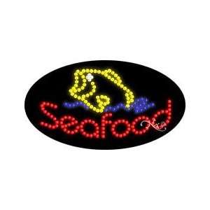    LABYA 24074 Seafood&Fish Animated LED sign