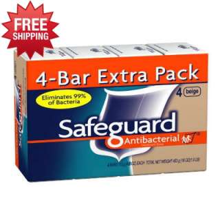 Safeguard 08833 Deodorant Bath Bar Soaps, 4 Ounces   PGC08833  