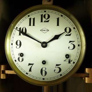 Antique French Vedette Westminster chime wall clock at 1910  