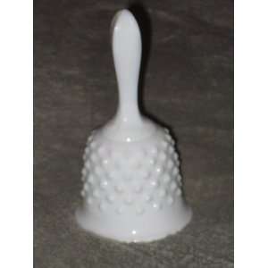  Vintage Fenton Milk Glass Hobnail 6 inch Bell Everything 