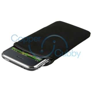   Clip On Case+Black Pocket for Apple iPod touch 4th Gen 4 4G  
