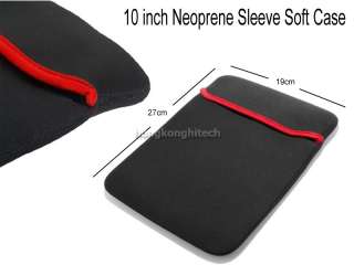 10 Soft Sleeve Case Pouch Bag for Archos 101 Internet Tablet PC C11 