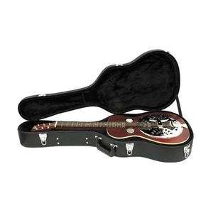   Archtop Hardshell Squareneck Guitar Case (Black) Musical Instruments