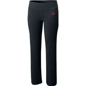 Arkansas Razorbacks Womens Nike Black Be Strong Dri FIT Cotton Pants 