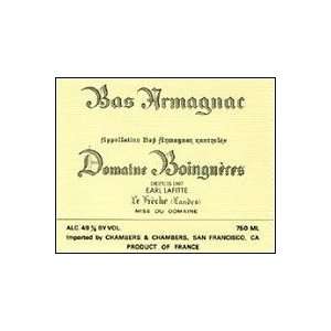  Domaine Boingneres Bas Armagnac Reserve Speciale 750ML 
