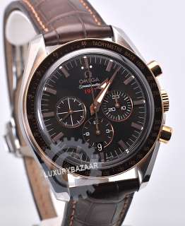 Omega Speedmaster Broad Arrow   18K Red Gold and Stainless Steel Case 