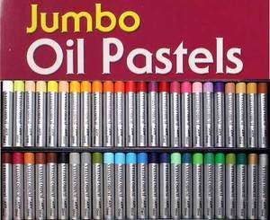 96 JUMBO OIL PASTELS BY PROART ~ART SUPPLY NEW  