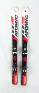 Atomic Race 5 Jr Skis 110 cm with Atomic R045 Bindings   Retail $149 