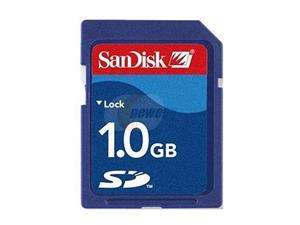    SanDisk 1GB SD Flash Card SDSDB 1024 A11
