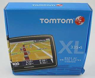 TomTom 335 S XL Traffic Car GPS Navigation Boxed 0636926035996  