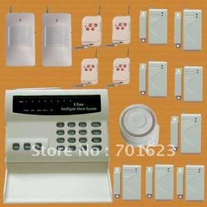   zone home security alarm system auto dialing dialer new house security