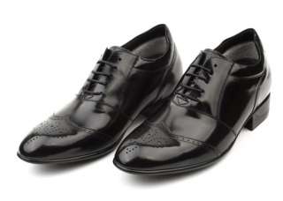 ELEVATOR HEIGHT DRESS / OXFORDS LEATHER MEN SHOES 09  