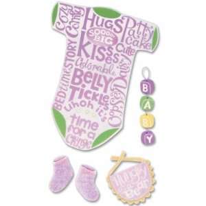   Jumbo Dimensional Stickers Baby/Jumper 