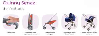   Senzz Lightweight One Hand Fold Baby Stroller 884392550172  