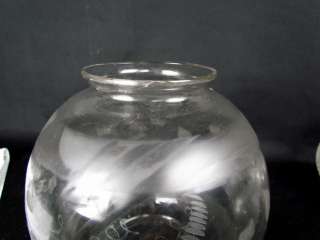 Antique 19c 1840s Period American Hall Lamp Shade  