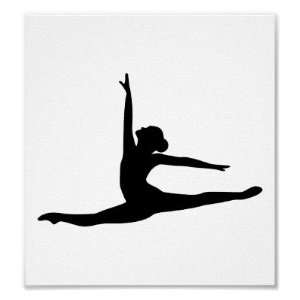 Ballet Dancer Ballerina Poster
