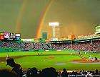   Rainbows Over Fenway Park Baseball Stadium Jigsaw Puzzle   550 pc