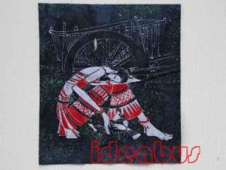 Chinese Art Handmade Batik Wax Dyed Tapestry GZA1015c42  