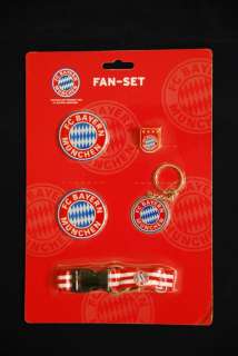 Bayern Munich Crest Pin Lanyard KeyChain set  