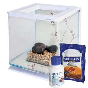 Marina Aquarium Cube Fish Tank Betta Bowl CONTEMPORARY  