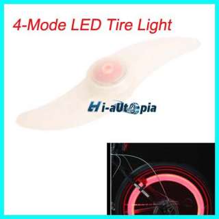 Bike Bicycle Spoke Wire Tire Tyre Silicone LED Light Re  
