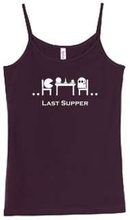 Shirt/Tank   Last Supper   pac man gaming  