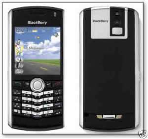BLACK BLACKBERRY 8110 UNLOCKED GPS PEARL AT&T CELLPHONE 843163035416 