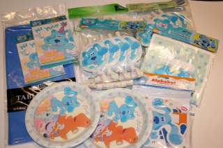 BLUES CLUES PARTY SUPPLIES   CHOOSE ITEMS U NEED  