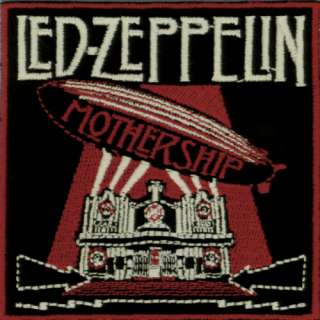 LED ZEPPELIN   Mothership   Woven Sew On Patch (SP132)  