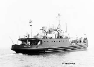 US Coast Guard Cutter Ship WHITE PINE Mobile AL 1948  