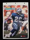 Barry Sanders Detroit Lions Poster Sports Heroes, Feats & Facts 