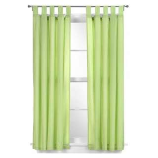 Tadpoles Basic Solid Green 2 pc. Set  63 Curtain Panels.Opens in a 