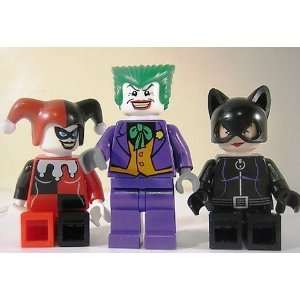 Joker (Magnet), Harley Quinn, Catwoman (Magnet)   LEGO Batman Figures 
