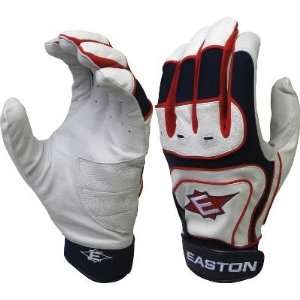 Pro Navy/Red Batting Gloves   Large   Adult Baseball Batting Gloves 