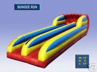 New BUNGEE RUN Inflatable Bungy Jump Party Game Bouncer  