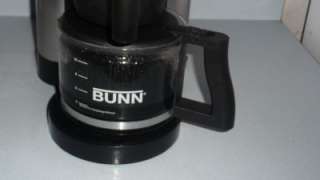 BUNN STAINLESS STEEL 10 CUP CAPACITY COFFEE MAKER W/ CONTINUOUS 