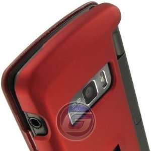  LG enV Touch VX 11000 Snap On Rubber Cover Case (Red 