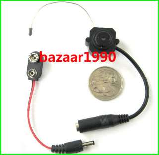Mini Wireless Hidden Color CCTV Video Camera Spy can  