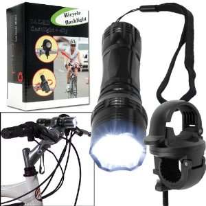  Super BrightT 14 LED Flashlight w/ Bicycle Clip 