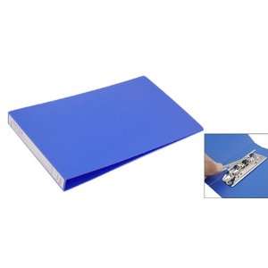   Blue PVC Plastic Carboard Cover Bill Folder Organizer