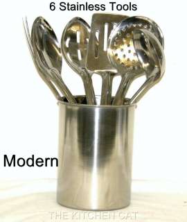 Stainless Steel Milk Can Canister Kitchen Tools Set Assorted Utensils 