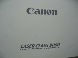 Canon 9000 Super G3 Copier/Scanner/Fax/Printer H12067  