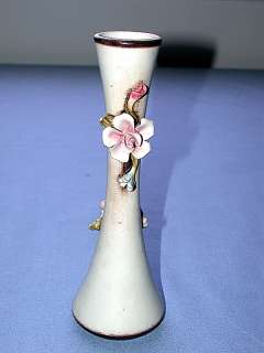 Beautiful Vintage Italy Capodimonte Flower Vase  