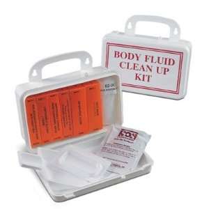  10 Unit Body Fluid Clean Up Kit In Plastic Box (50 Per 