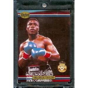   Boxing Card #27   Mint Condition   In Protective Display Case Sports